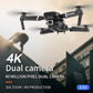 KBDFA 2023 E88 Pro WIFI FPV Drone with 4K Camera - Foldable Quadcopter