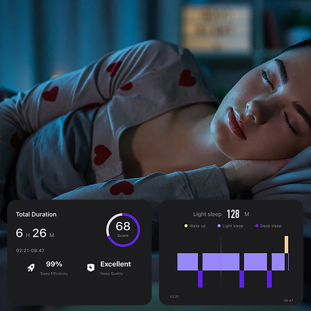 2024 COLMI R09 Smart Ring – Health & Sleep Monitor with Charging Case
