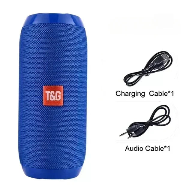 Portable Wireless Bluetooth Speaker – Waterproof Subwoofer & Stereo Sound