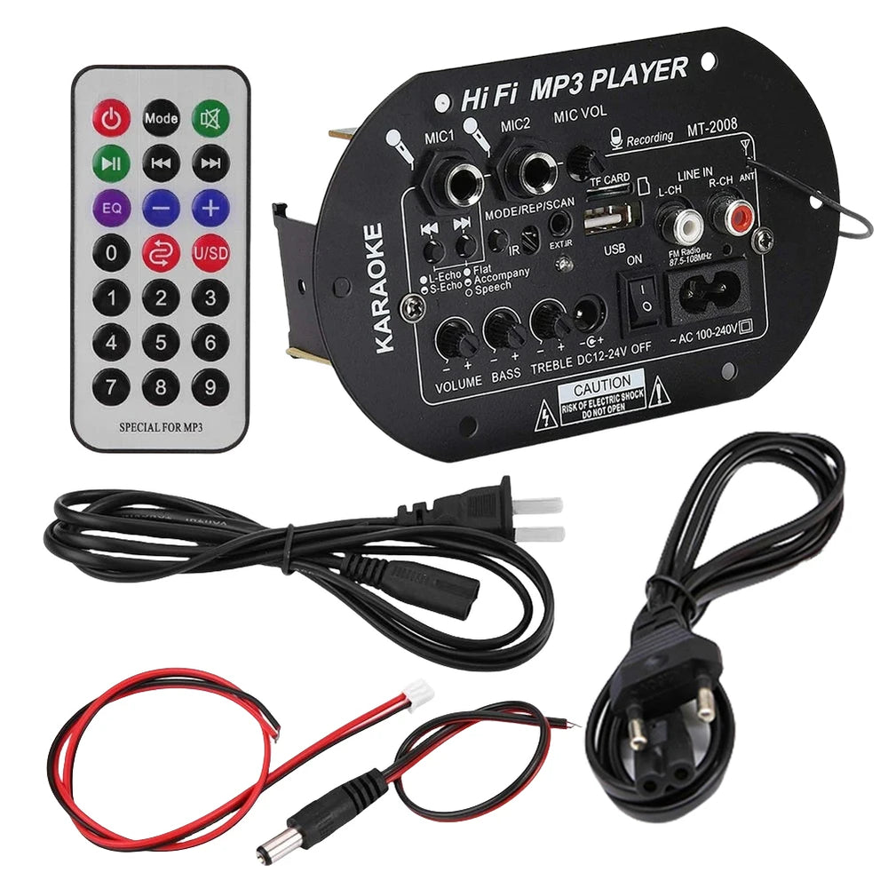 Car Subwoofer Bluetooth 5.0 120W DIY Power Amplifier Module